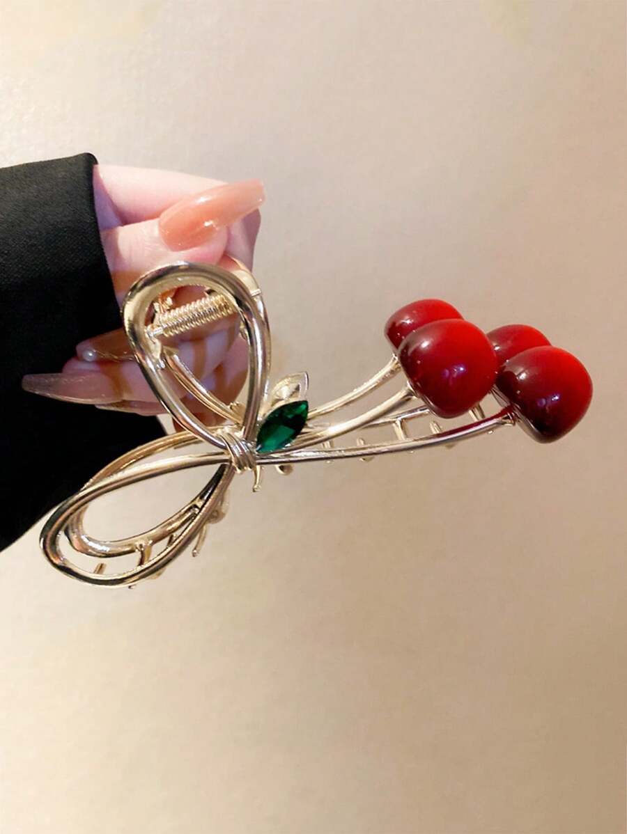 Flower Design Hair Claw Tulip Flower Large Hair Claw Clips For Women Girls 90s Non Slip Strong Hold Metal Jaw Clips Hair Barrettes Hair Clamps For Thick Thin Curly Hair Boho Valentine's Day Summer