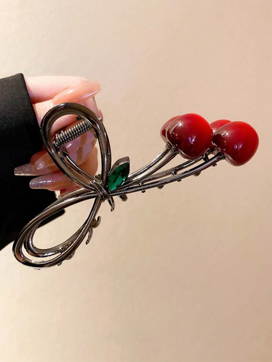 Flower Design Hair Claw Tulip Flower Large Hair Claw Clips For Women Girls 90s Non Slip Strong Hold Metal Jaw Clips Hair Barrettes Hair Clamps For Thick Thin Curly Hair Boho Valentine's Day Summer