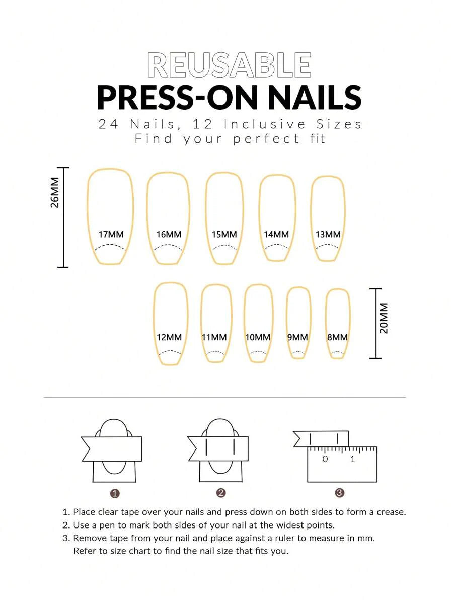 24pcs Medium-Long Coffin Shape Matte Green Christmas Pattern Nail Polish Stickers, Suitable For Autumn/Winter Nail Art; Includes 1pc Nail File Buffer & 1pc Jelly Gel Press On Nails