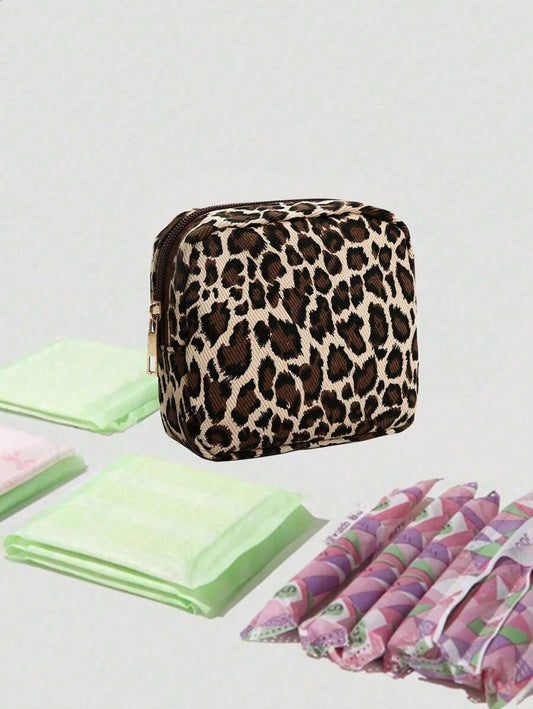 Multifunctional Sanitary Napkin Storage Bag, Multifunctional Sanitary Napkin Storage Bag, Bag Portable Pouch With Large Capacity, Simple Style, Waterproof Fabric For Storing Napkins, Panty Liners And Tampons, Creative Cute Menstrual Pad Cartoon Coin Purse