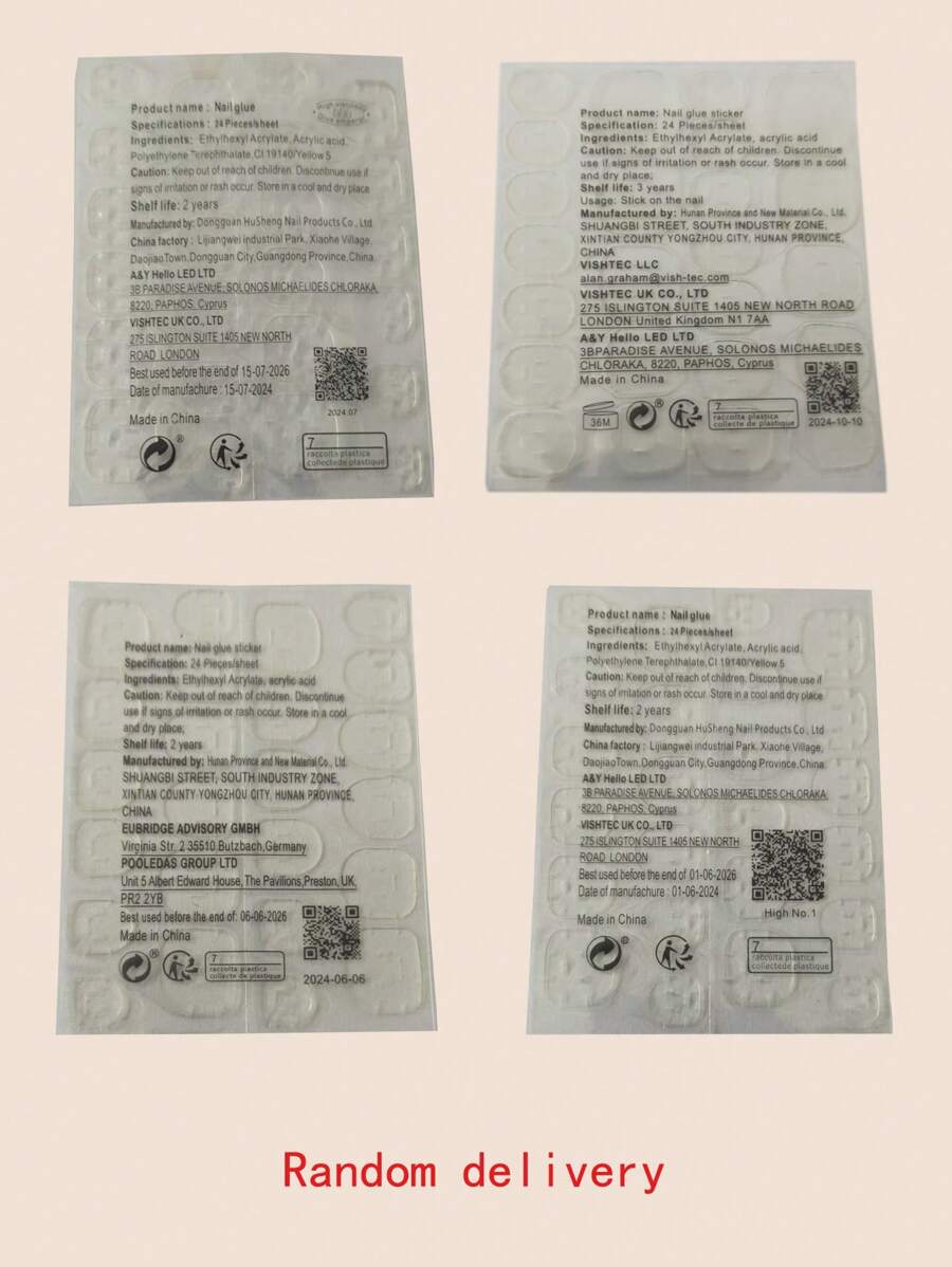 Upgrade Your Look With 24pcs Long Coffin Faux Pearl Decor Full Cover Fake Nail Set Press On Nails Nail Supplies