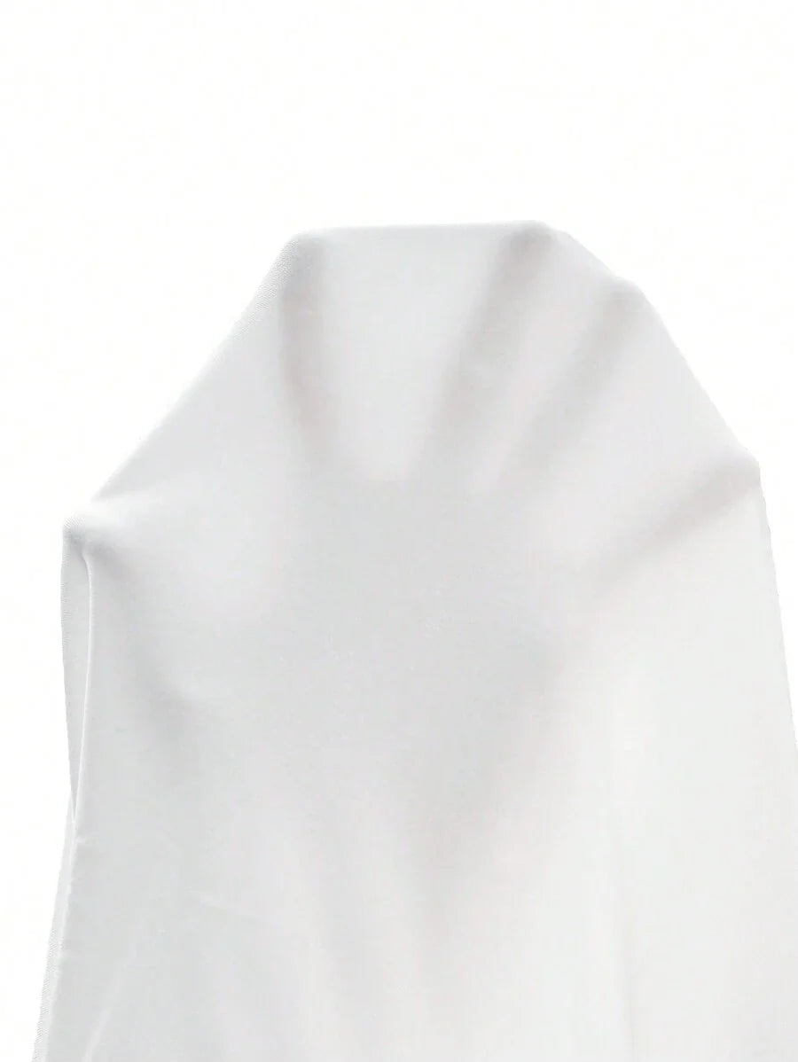 Manfinity Homme Men's Solid Color Round Neck Short Sleeve T-Shirt