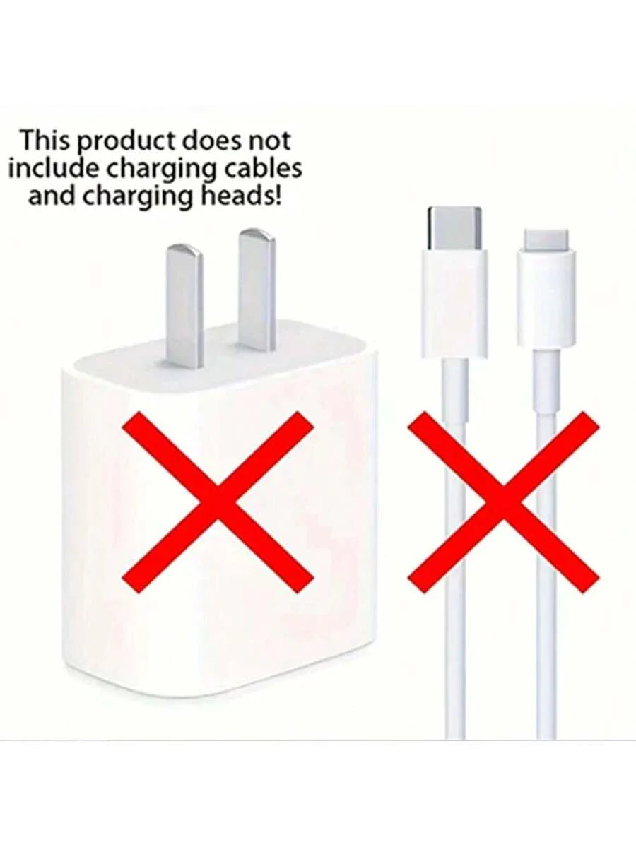 5pcs/Set Heart/Bowknot/Snake Design Cable Protector Case Compatible With IPhone, Fits 20W UK Charger, Anti-Breakage