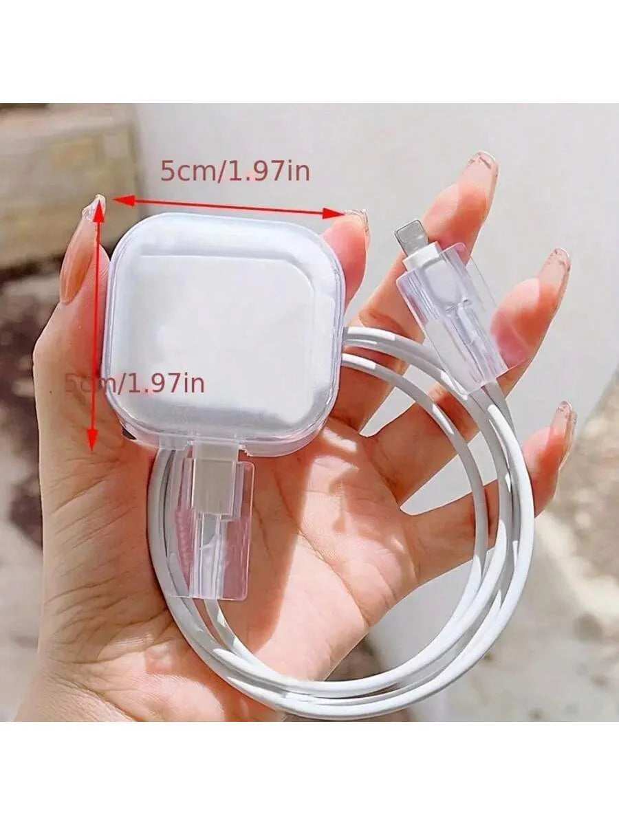 5pcs/Set Heart/Bowknot/Snake Design Cable Protector Case Compatible With IPhone, Fits 20W UK Charger, Anti-Breakage